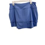 FootJoy  Blue Performance Golf Skort Layered Active Skirt Size L Photo 1