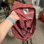 Adidas  Maroon Pattern Swim Trunk Photo 3