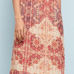 Anthropologie Laurel Canyon Skirt-Red Motif Photo 0