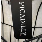 Picadilly Canada Dress Midi Tank Sand Tan White Layered Size Small Photo 5