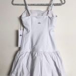 Alo Yoga Airbrush Love Match Tennis Dress White XS Photo 7
