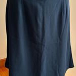 Dana Buchman  Black Plain Midi Skirt Zipper In Back SZ P10 Great Condition Photo 0