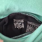 PINK - Victoria's Secret VS PINK Women’s Yoga Black/ Mint Green Leggings Sz S Photo 4