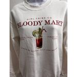 Gildan Girl Tribe Co Bloody Mary Graphic Print Long Sleeve Sweatshirt Womens Small Photo 3