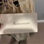 🍒NWT ROSEVELVET BUTTER YELLOW EYELET LACE SHORT SET SIZE SMALL🍒 Photo 7