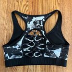 90 Degree by Reflex Size Small Black and White Tie Dye Sports Bra Photo 7