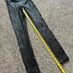 Spanx black snakeskin faux leather leggings size XS Photo 8