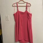 Prabal Gurung For JC Penny Pink Dress Spaghetti Strap Pockets 14W Photo 2