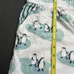 Munki Munki  Pajama Set Sz XXL Top‎ Bottom Button Down Drawstring Penguin Design Photo 7
