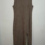 Wilfred - Verona Dress Aritzia Sleeveless Midi Plaid Cocktail Outing Date Formal Photo 0