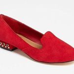 DV by Dolce Vita Fiera Red Suede Ballet Flats Size 7,5 Photo 0
