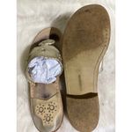 Jack Rogers  Gold Leather Thong Sandals Classic Summer Shoes Photo 4