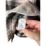 MELLODAY  Longline Oversized Flannel Jacket Shacket‎ Photo 7