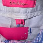 Lilly Pulitzer  Knit Callahan Shorts Boca Blue Sea What I Sea Women’s Size 0‎ Photo 6