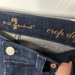7 For All Mankind 7FAM dark wash dojo crop jeans Photo 3