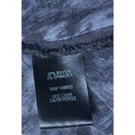 Torrid  Mini Challis Zip-Front Shirt Dress Acid Wash Black Sz L Cinch Waist Goth Photo 8