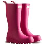 Hunter Boots pink  tall Photo 0