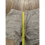 Old Navy  Women's Size S Blue Striped Linen Blend HR Shorts Beach Summer EUC Photo 6