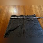Jag jeans JAG Gray Corduroy Zipper Mini Skirt, Size 12 Photo 4