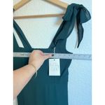 Show Me Your Mumu  Claire Midi Dress In Emerald Chiffon M NWT Photo 5