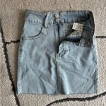 Denim Mini Skirt Blue Size XS Photo 7
