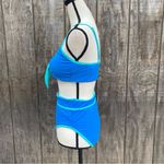 Blooming Jelly  Blue High Waisted Two Piece Bikini Swimsuit Size M Photo 2