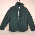 NWT FOURLAPS Women’s Green White Reversible Polar Quilted Sherpa Jacket Photo 0