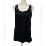 Danskin  Women's Black Mesh Tank Top Size Medium Photo 5