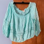 Aeropostale Mint Green Cropped Top Photo 0