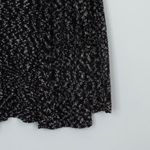 Chico's  Womens‎ Boucle Knit Open Front Cardigan Size L 2 Black White Long Sleeve Photo 2