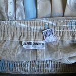 Alfred Dunner Beige and Blue Pleated Skirt with‎ Bow Photo 2