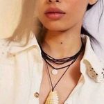 Free People NWT Carolina Shell Layered Necklace Photo 0