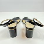 Ivanka Trump  Women's Anina Patent Leather Ankle Strap Sandals Size 9.5 Photo 4