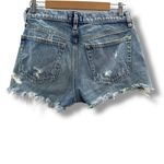 AGOLDE  Parker Vintage Cut Off Distressed Shorts in Swapmeet‎ Light Wash Sz 25 Photo 4