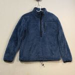 PINK - Victoria's Secret  Blue Teddy Jacket Photo 0