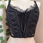 Victoria's Secret Victoria secret black lace corset women’s size small/ medium Photo 2