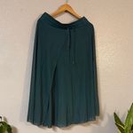 Unbranded Women’s Teal Sheer Midi Sport Skirt w/ Built Photo 4