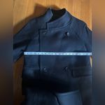 J.Crew by Nello Gori Wool Cashmere Double Breasted Mid Length Pea Coat, Size 2 Photo 8