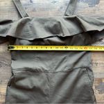 Banana Republic Women’s Twill Off-the-Shoulder Cropped Wide Leg Jumpsuit Size 4 Photo 2