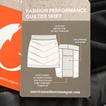 BLACK QUILTED WINTER SKIRT Mini Pockets! The American Outdoorsman NEW “Tap Shoe” Photo 6