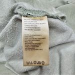 Free People  Daisy Sweatshirt Washed Army Green Small S Oversized Heart OB1899422 Photo 6