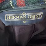 Herman Geist  wool plaid midi skirt size 8 Photo 3