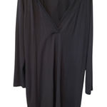 Tommy Bahama Black Cotton Hood Dress Size Md Photo 0