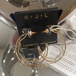 Kenneth Jay Lane Earrings Gold Photo 2