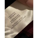 Woolrich  Red Black Plaid Flannel Wool Button Up Shirt Tagged Women’s XXL Cotton Photo 3