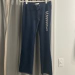 Aeropostale Logo Fit & Flare Sweatpants Navy Medium Photo 1