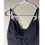 Athleta  Women's Black Twist Up Tankini Top Size Small Photo 1
