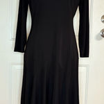 Lauren Ralph Lauren Black Long Sleeve Dress size 8 Photo 0