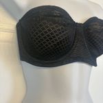 Wacoal 854310 Visual Effects Strapless Minimizer Bra Unlined Size 38C Black NEW Photo 2