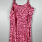 SheIn x SKY Red Floral Backless Plus Size Fit & Flare Summer Dress Plus Size 1XL Photo 4